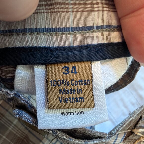 NWT 2 pair Men's Warehouse Blue Pronto Uomo Modern Fit 34 shorts - Picture 15 of 16